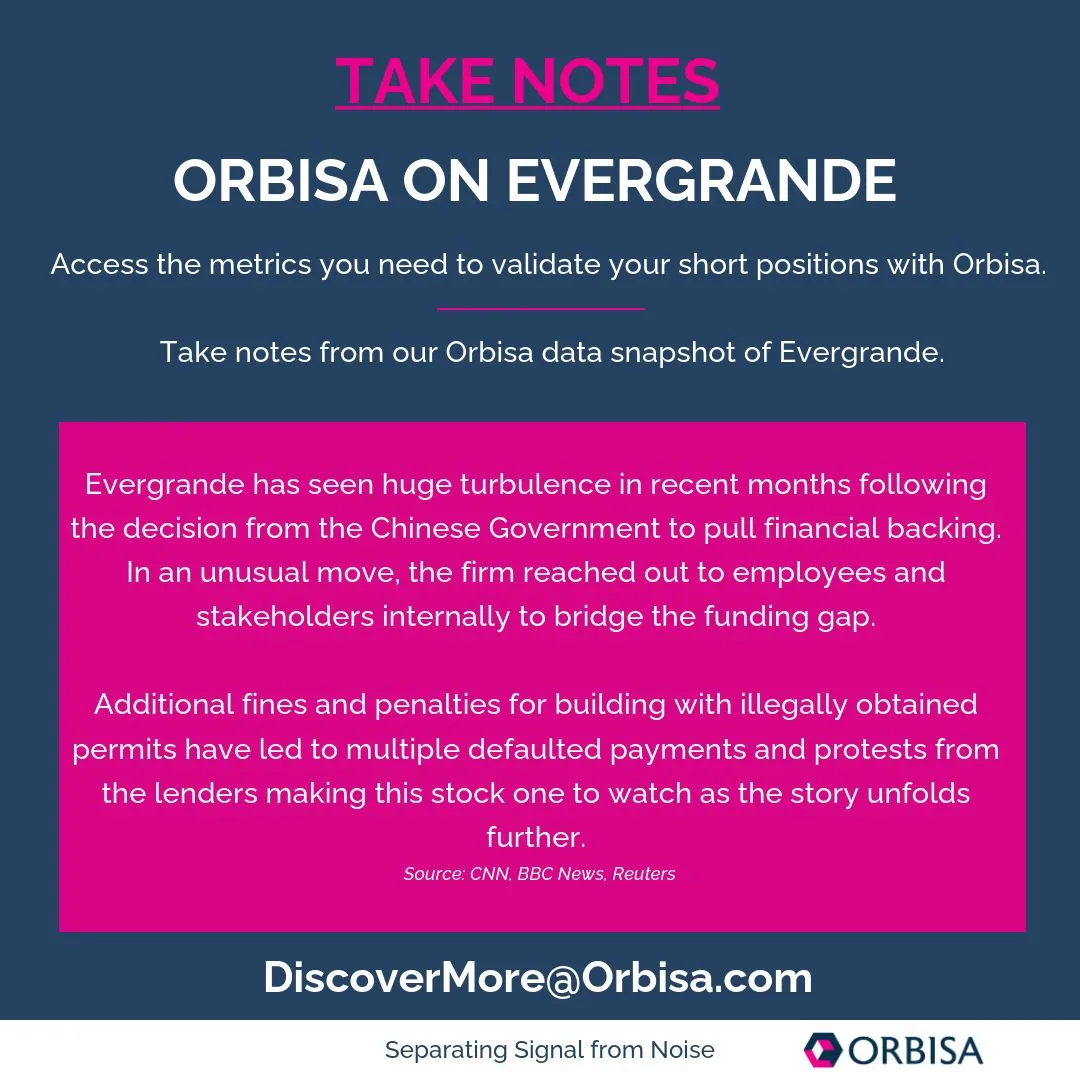 Orbisa ON EVERGRANDE